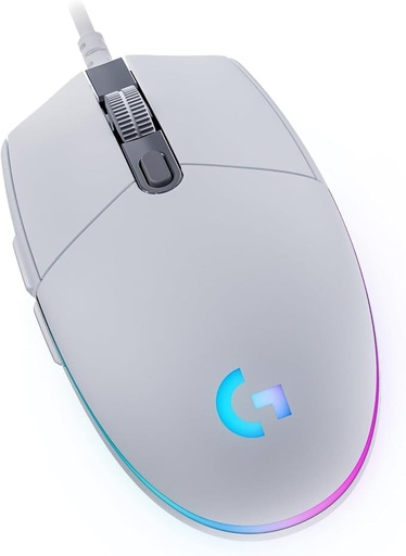 [00054097] Mouse LOGITECH G203  Alambrico RGB Lightsync G-Hub Blanco