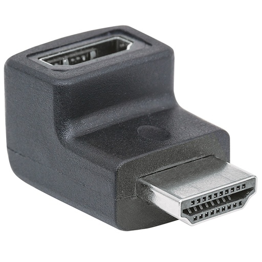 [00005122] Adaptador MANHATTAN HDMI H M 90° abajo Negro