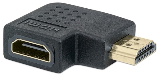 [00005126] Adaptador MANHATTAN HDMI H M 90° izquierda negro