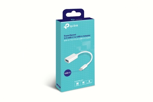 [00054403] Adaptador TP-LINK Super Speed 3.0 USB-C a USB-A Blanco