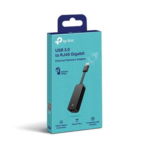 [00054594] Adaptador TP-LINK UE305 USB 3.0 a RJ45 Gigabit Negro