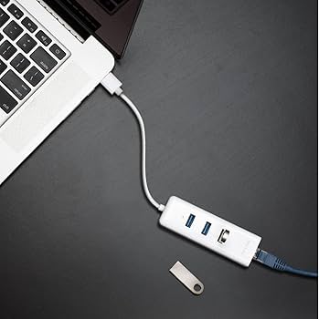 [00054988] Adaptador TP-LINK UE330 USB a RJ45 Gigabit + 3USB Blanco