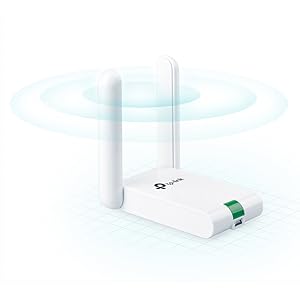 [00002649] Adaptador TP-LINK WN822N Wireless 2 antenas alto alcance