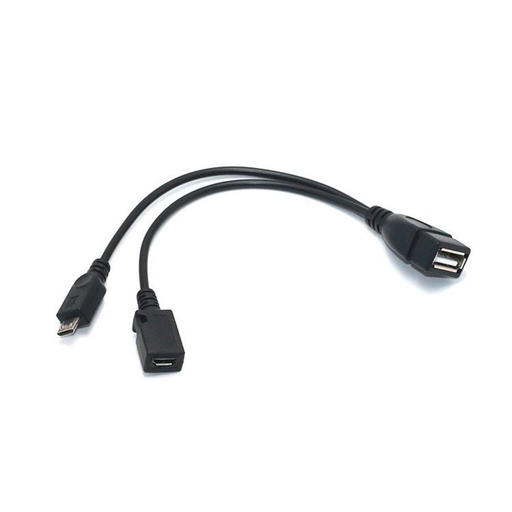 [00053302] Cable OTG 5 Pines Nokia/Samsung Black