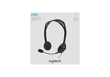[00007518] Audifono LOGITECH H111 Black