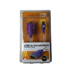 [00003335] Cable Convertidor ANERA USB a DB9 Hembra