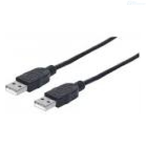 [00055159] Cable MANHATTAN Displayport M-M 4K 60HZ 2Metros Negro