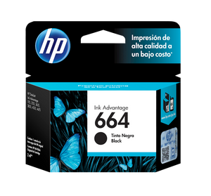 [00003643] Cartucho de tinta HP F6V29AL 664 Negro
