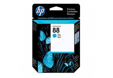 [00002883] Cartucho HP C9386AL #88 Cyan