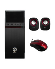 [00055310] Case Combo GAZAL 3402-2 Teclado + Parlante + Mouse Negro