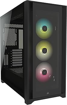 [00054075] Case CORSAIR Intelligente ATX Semitorre Black