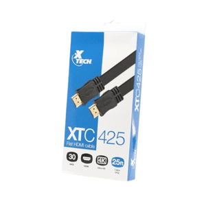 [00000052] Cable Flat HDMI a HDMI XTECH XTC-425 7.62 Metros