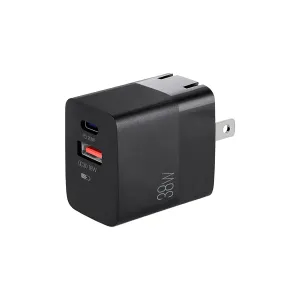 [00055941] Cargador de Pared ARGOM 38W PRO PD Type-C USB ARG-AC-0122BK Black