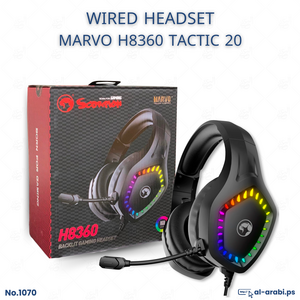 [00056039] Audifono MARVO H8360 Gaming Black