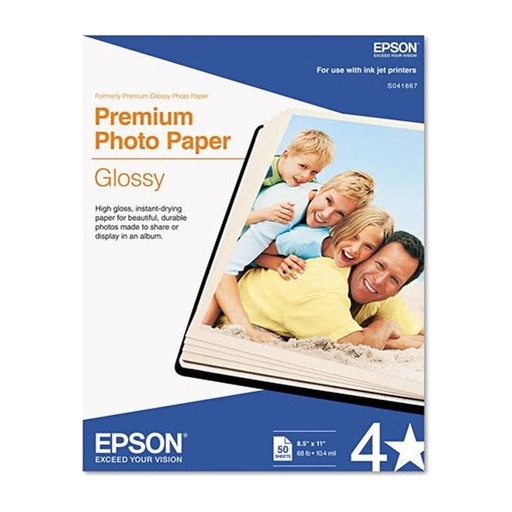 [00004307] Papel EPSON Glossy Photo 4X6  50H