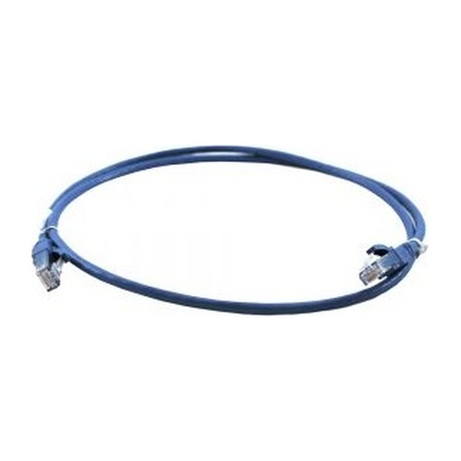 [00055133] Patch Cord Qpcom Cat.5 1 Metro Azul