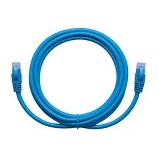 [00053909] Patch Cord QPCOM CAT. 5E 2 metros Azul