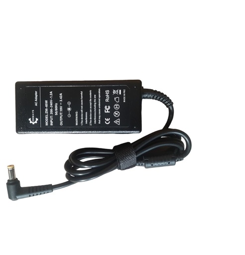 [00055971] V Cargador para portatil ACER/Gateway 19V3.42A 65W