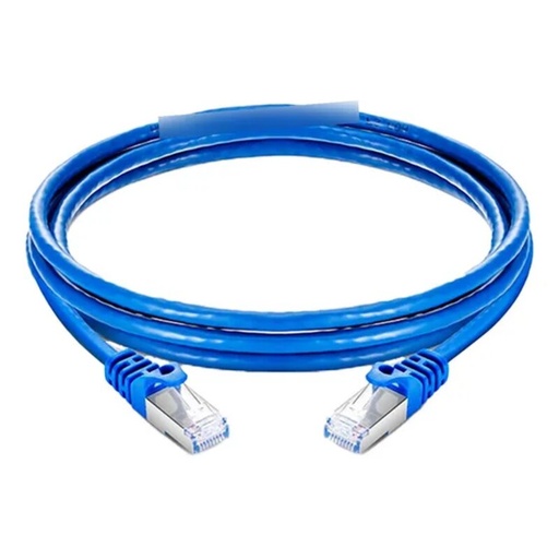[00001232] Patch Cord QPCOM QP-50520A CAT.5E 5 metros Azul