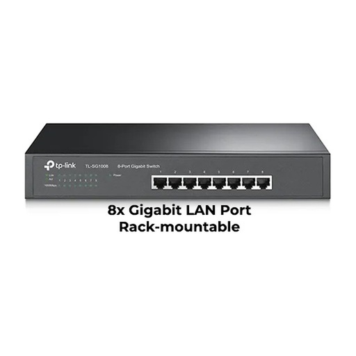 [00056079] Switch Gigabit TP-LINK TL-SG1008 8 Puertos 10/100/1000Mbps