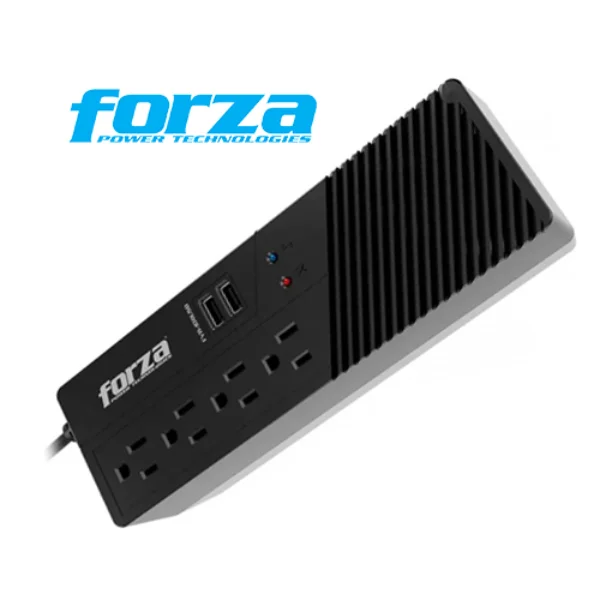 [00055286] Regulador de Voltaje FORZA FVR-1011 1000VA 500W 115V 4 NEMA 50/60Hz