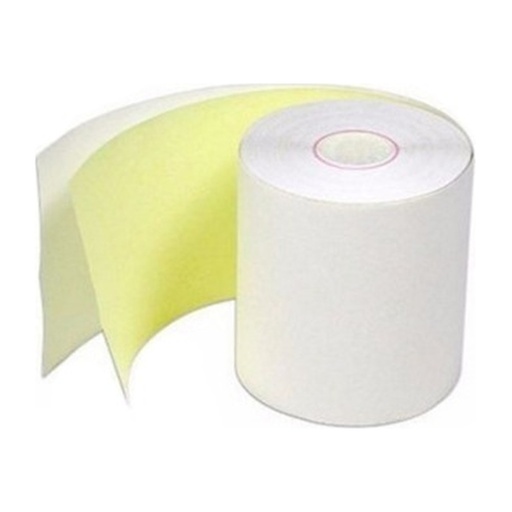 [00000156] Rollo de Papel Quimico HIGH TECH  2 partes 75X29 mts