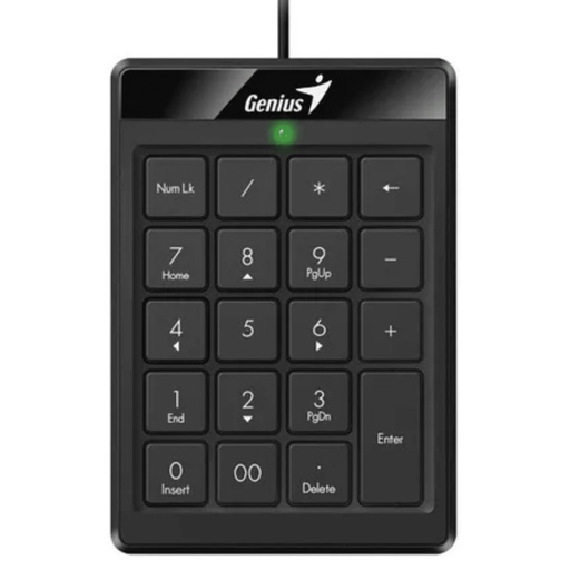 [00056163] Teclado Numerico GENIUS NUMPAD 110 USB Negro