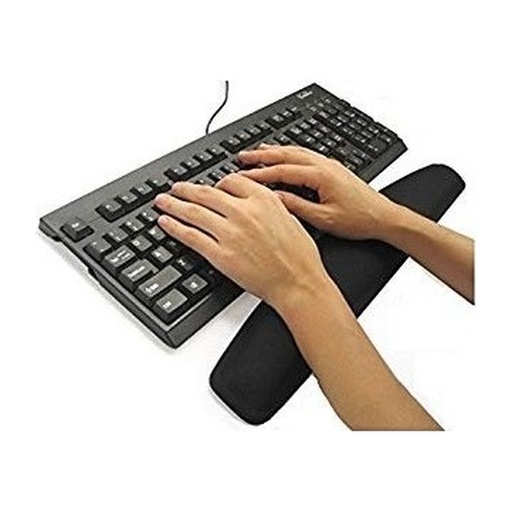 [00056190] Pad Mouse ARGOM Reposamuñecas de Gel 360 para Teclado Black