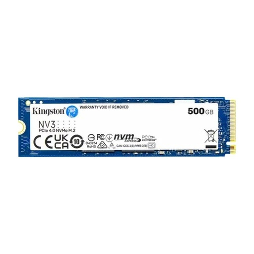 [00056288] Disco Solido KINGSTON 500GB NV3 M.2 2280 NVMe PCIe 4.0