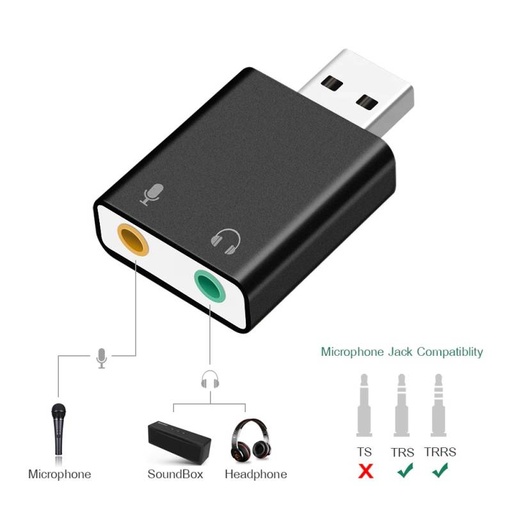 [00053663] Tarjeta de Sonido externa 7.1