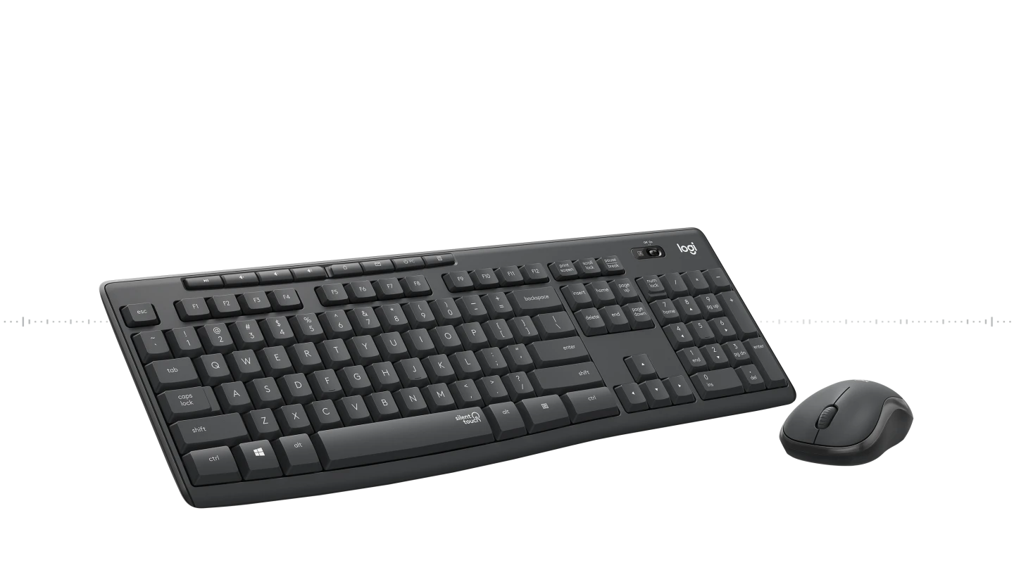 [00055131] Teclado + Mouse Wireless LOGITECH MK295 USB Negro