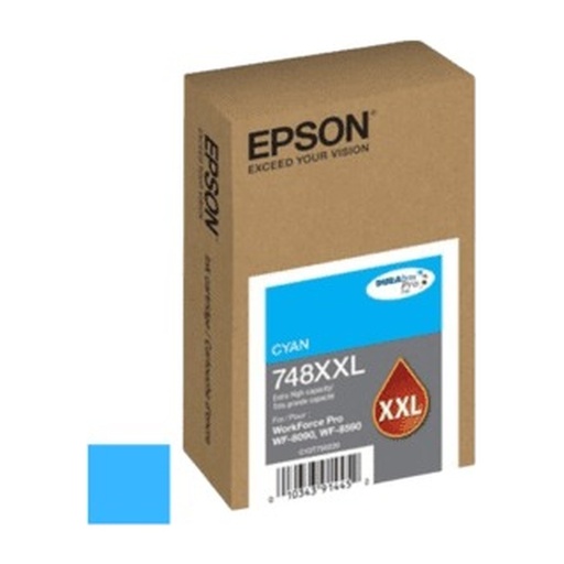 [00053298] Tinta EPSON 748XXL220 Cyan WF-6090  WF-6590