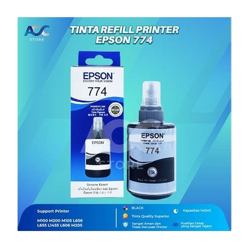 [00001515] Tinta EPSON 774 M105 M205 Black
