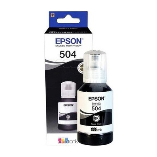 [00004973] Tinta EPSON T504120 Negra 127ml