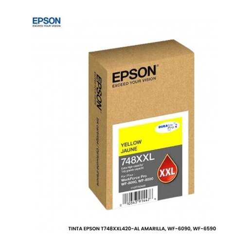 [00053237] Tinta EPSON T748XXL420 Yellow  WF-6090   WF-6590