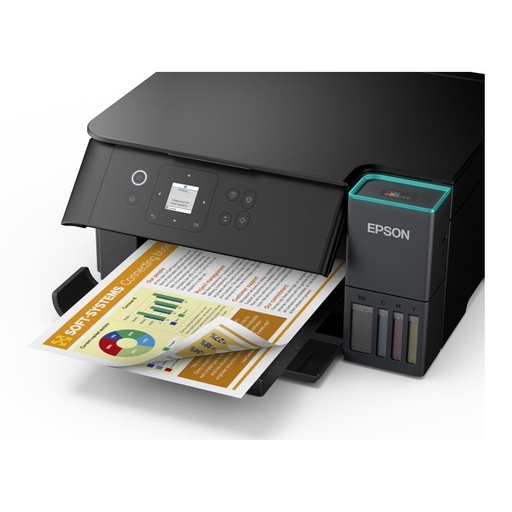 [00056551] Impresora Multifuncion EPSON Eco Tank L4360 Impresión Dúplex USB Wifi 4 colores 504
