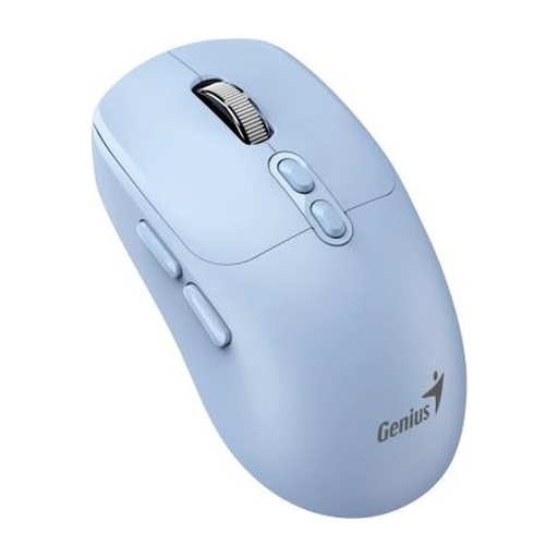 [00056557] Mouse GENIUS NX-8080S Wireless y BT Azul AI Copilot 7 Botones 1600 DPI /Pila AA /Win MAC Chrom