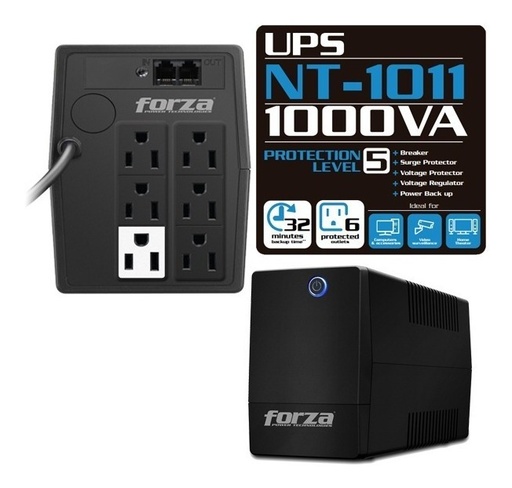 [00002647] UPS FORZA NT1011 1000VA/500W 120V