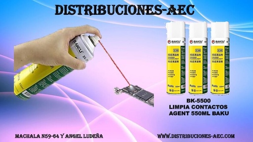 [00056678] Limpia contacto Agent 550ml