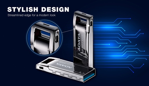 [00055789] Memory Flash ADATA UR340 128GB 3.2 Plateado