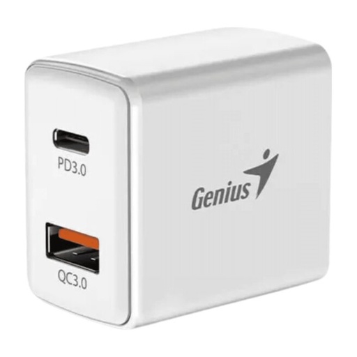 [00056755] Cargador Genius PD-20AC 20W Dual USB 3.0 y USB-C