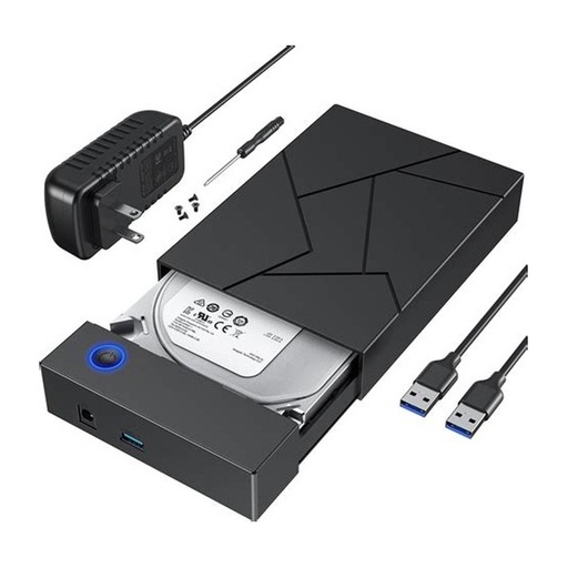 [CASARGAC-1032BK] ENCLOSURE ARGOM 2.5INC. SATA USB 3.0 NEGRO