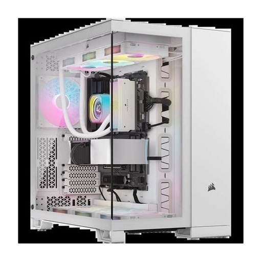 [CASCORCC9011269] CASE CORSAIR ATX iCUE LINK 6500X RGB 3VEN. SYSTEM-HUB DOS-CAMARAS Black