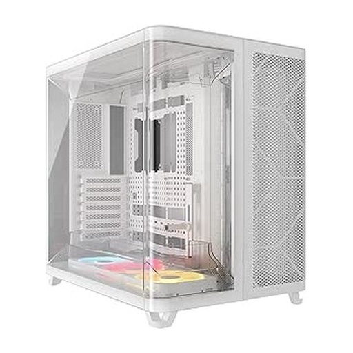 [CASCORCC9011320] CASE CORSAIR ATX TRIPLE CAMARA AIR 5400 LX-R RGB iCUE LINK Tempered 2USB3.2 HD-Audio Mid-Tower Black