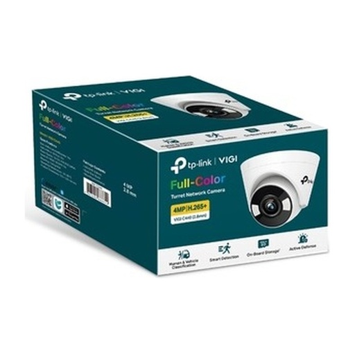 [CAMTPLVIGI-C450] CAMARA TP-LINK VIGI C450 2.8MM TORRETA INT. 5MP FULL COLOR WDR 30MTS ETHERNET POE DC12V