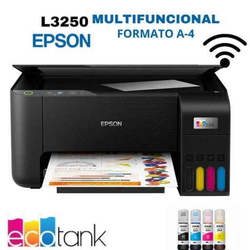 [00054145] Impresora Multifuncion EPSON Eco Tank L3250 USB Wifi