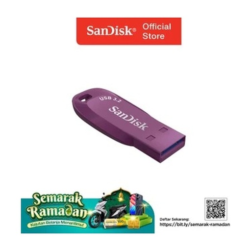 [FMESNDZ410064C3] FLASH MEMORY SANDISK 64GB ULTRA SHIFT USB-A 3.2 100MBps Purple