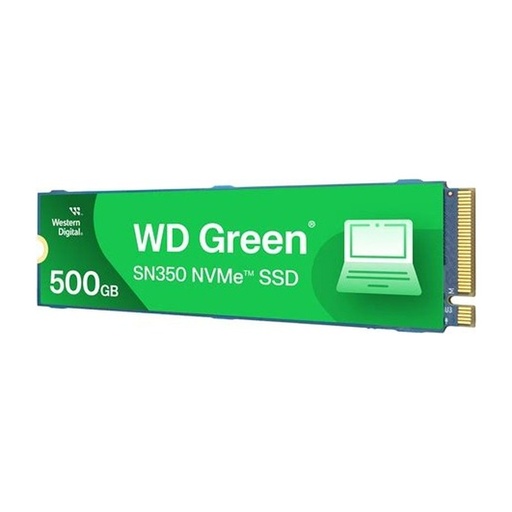 [HDDWDIS100T2G0C] SSD WESTERN DIGITAL SN350 NVME 1TB GEN3X4 PCIE M.2 2280 1850MBS GREEN