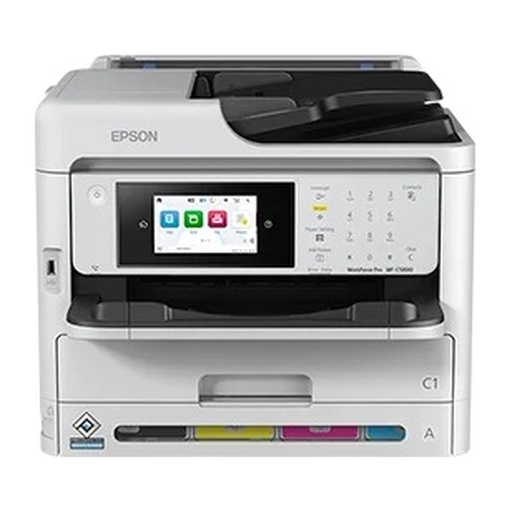 [IMPEPSWFMUL5810] Impresora EPSON WorkForce C-5810 Color Multifuncional 24ppm ADF Wifi Ethernet Duplex