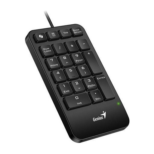 [KEYGENNP125AIUK] TECLADO GENIUS NumPad 125 Wired USB-C Copilot Slim Design Palmrest Black